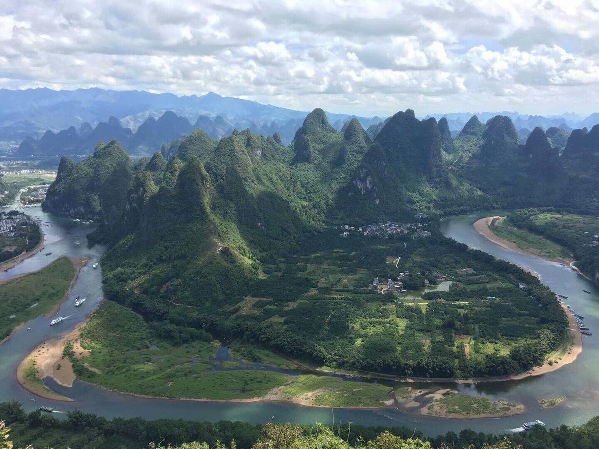 Yangshuo Xiao Long River Hotel Buitenkant foto